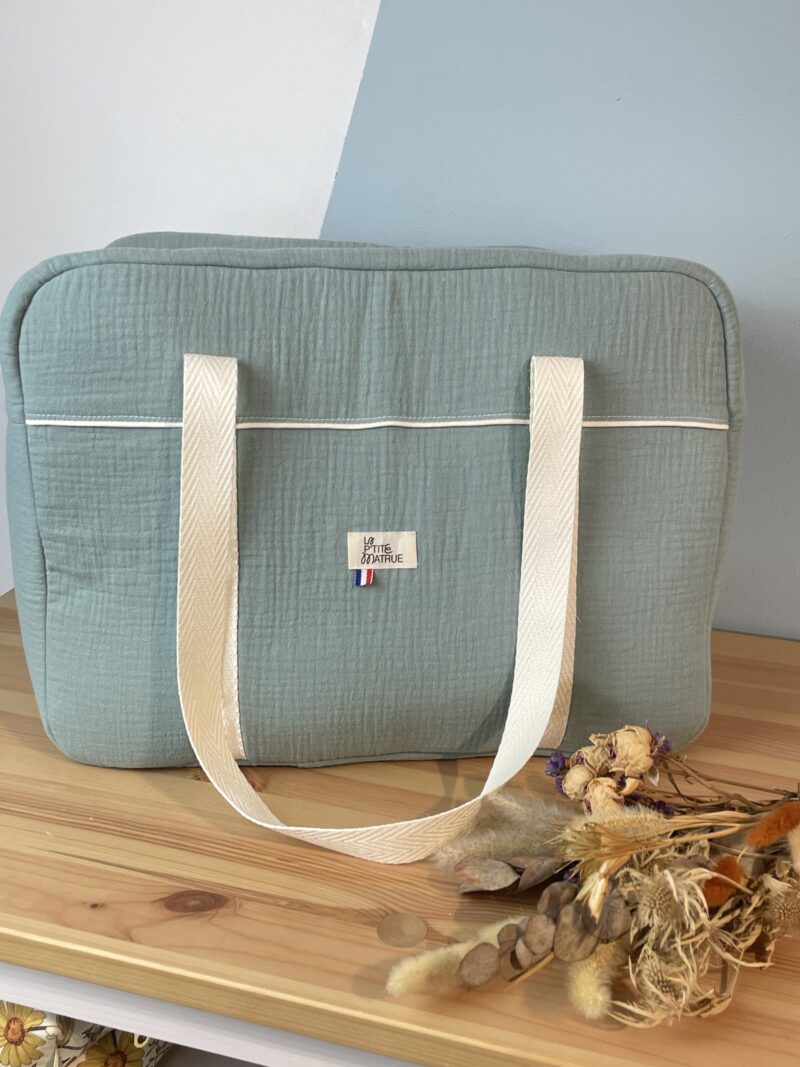 sac à langer céladon