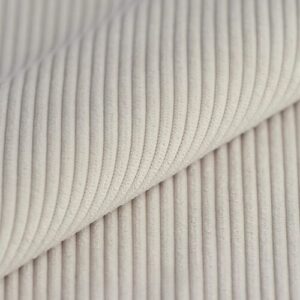 tissu velours cotelé beige