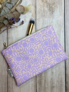 pochette plate faite main collection Love mum